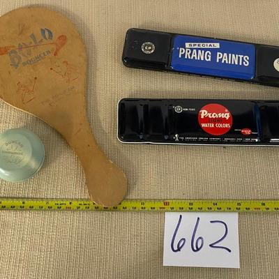 Vintage Paints and Toys