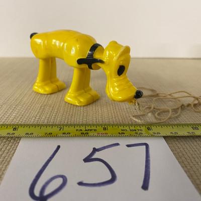 Vintage Disney Pluto Ramp Walker