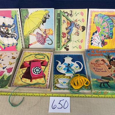 Vintage Sewing Cards