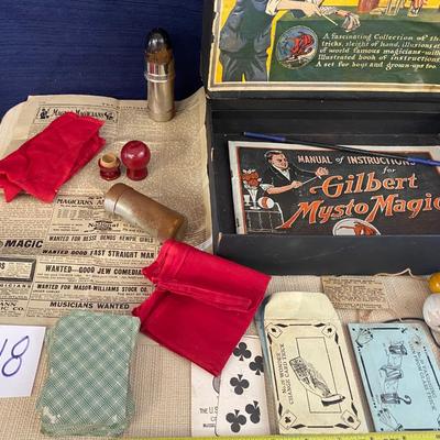 Vintage Gilbertâ€™s Mysto Magic Exhibition Set