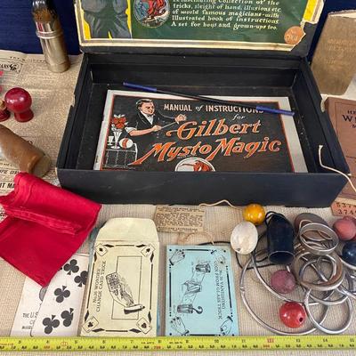 Vintage Gilbertâ€™s Mysto Magic Exhibition Set