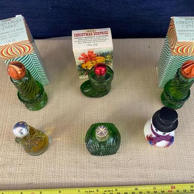Vintage Christmas Avon Lot