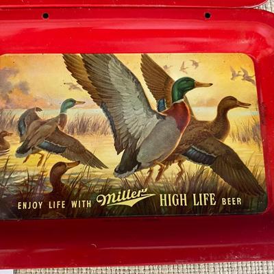 Vintage Miller High Life Trays