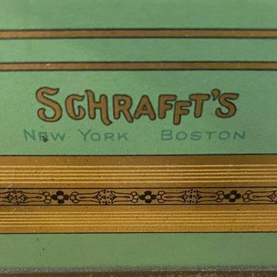 Vintage Tin and Handkerchiefs