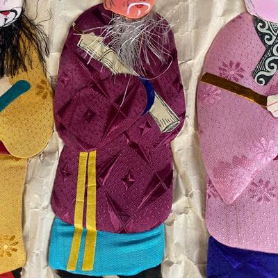 Vintage Chinese Dolls or Wall Art