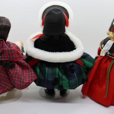 7.5â€ Madame Alexander Collectible Dolls - (4) total