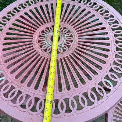 Cast Aluminum Bistro Set