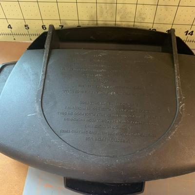 Portable Griller + Digital Nutrition Food Scale