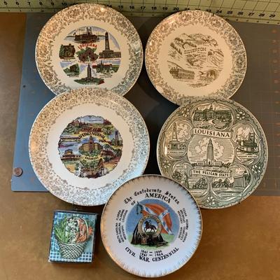 5 Decorative Plates