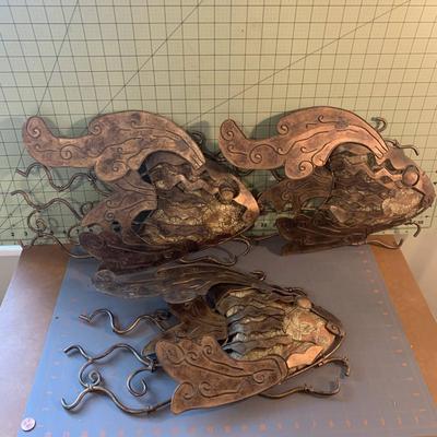 Fish Shaped Wall Decor