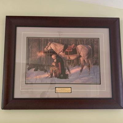 The Prayer At Valley Forge Print by Arnold Friberg