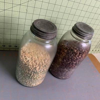 2 Vintage Jars