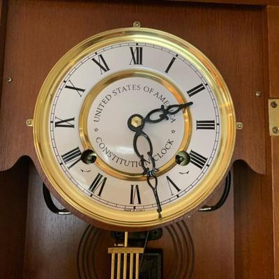 USA Constitution Wall Clock Limited Edition 200th Anniversary