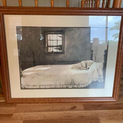 Print of Bedroom - Framed