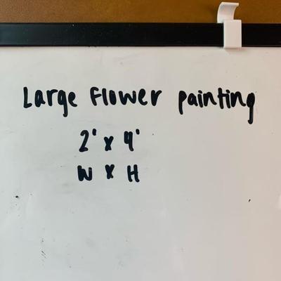 Large Flower Painting Frame