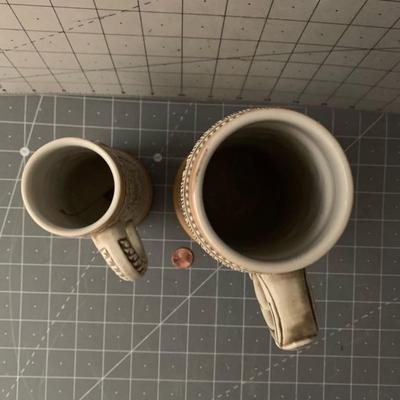 2 Types of Vintage Beer Stein