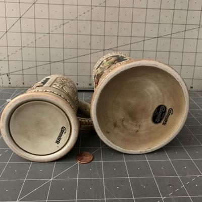 2 Types of Vintage Beer Stein