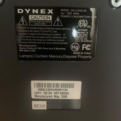 Dynex DX-LCD32-09 LCD TV (no remote)