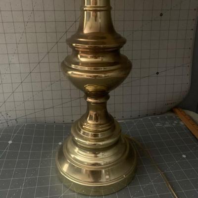 vintage brass table lamp