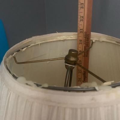vintage brass table lamp