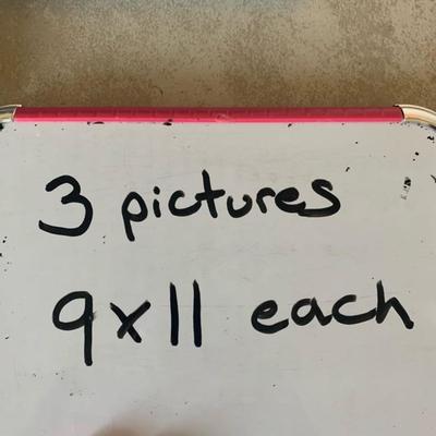 3 Various Art Frames