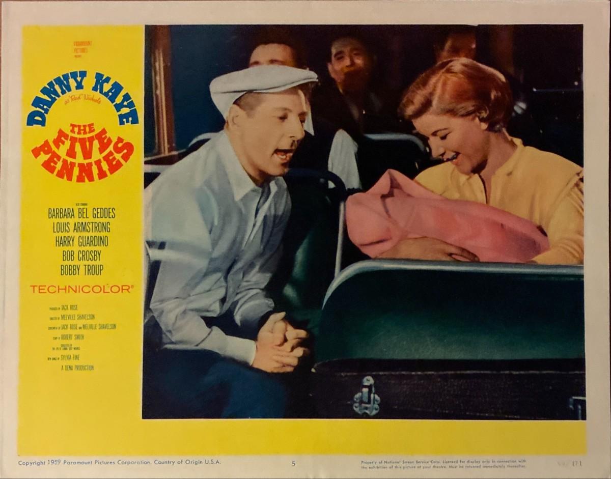The Five Pennies original 1959 vintage lobby card | EstateSales.org