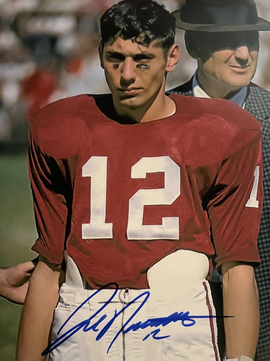 Joe Namath signed photo