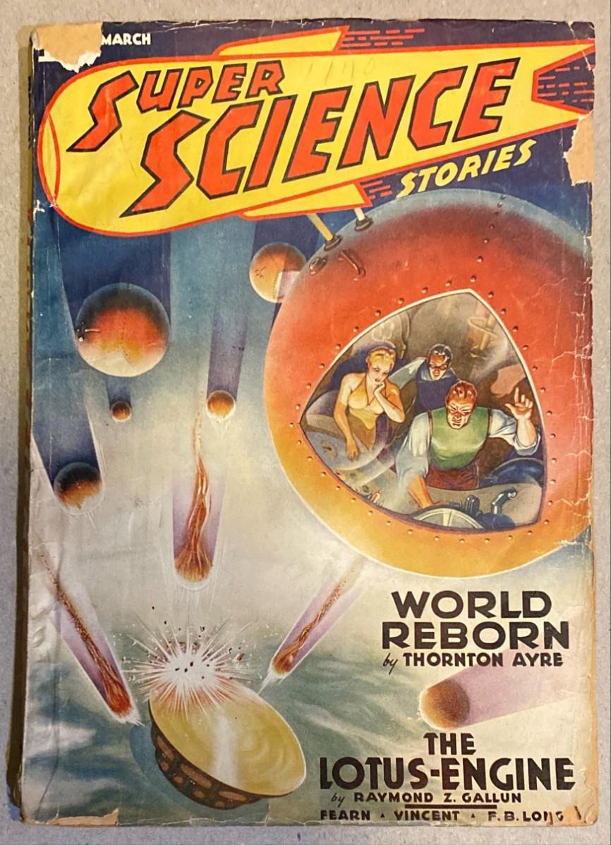 Super Science Stories Original March 1940 Vintage Pulp Magazine V 1 01