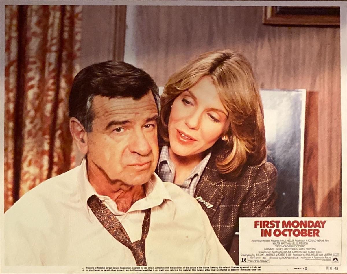 First Monday in October original 1981 vintage lobby card