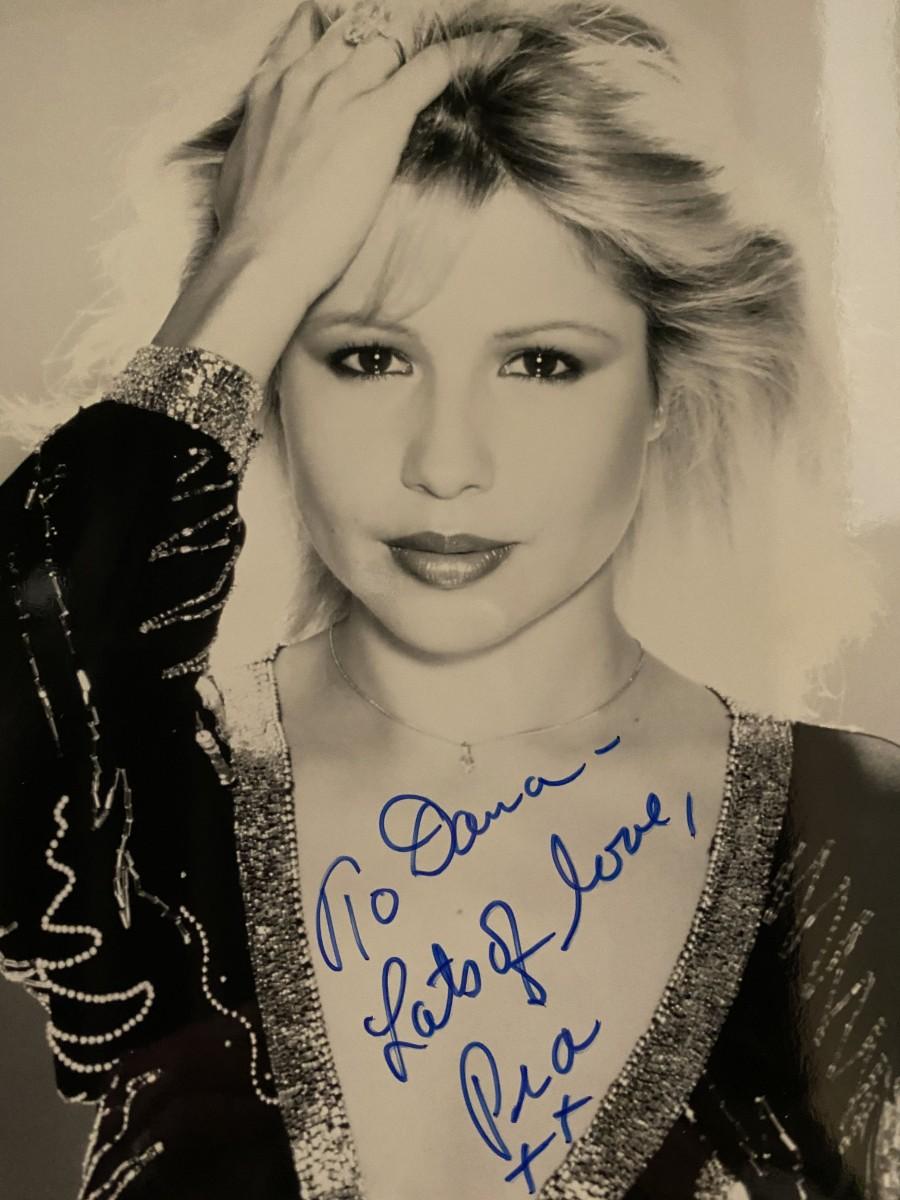 Pia Zadora signed photo | EstateSales.org