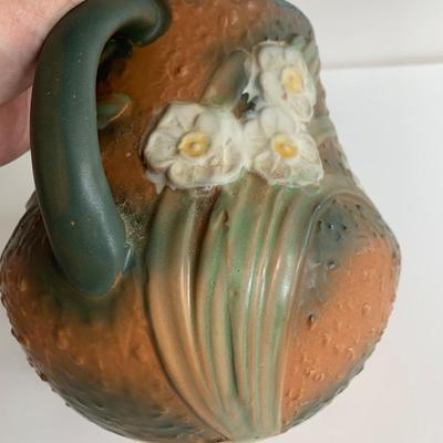 Large Double Handled Roseville Pottery