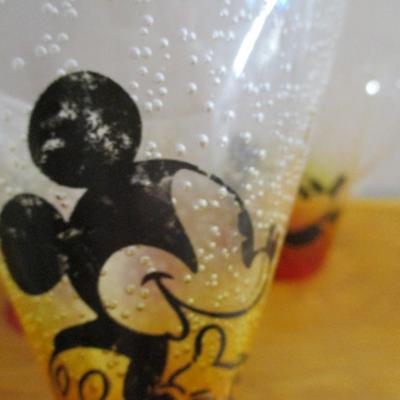 Plastic Mickey Mouse Iced Tea Set - D