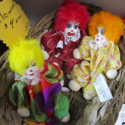 Clown Collection - E