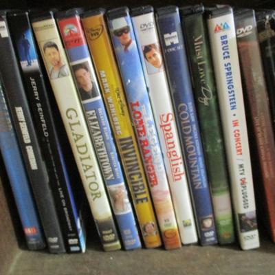 Collection Of DVD's & VHS Tapes - E