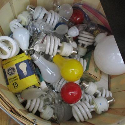Assortment Of Light Bulbs - E