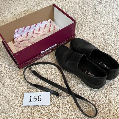 Hotter Ortholite Loafers & Purse Strap