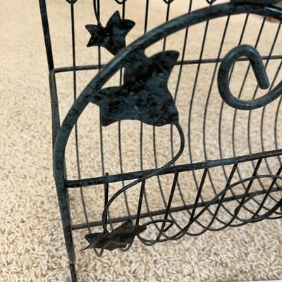 Metal Magazine Caddy