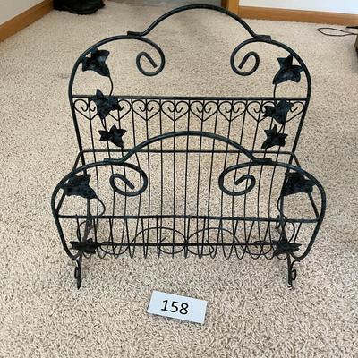 Metal Magazine Caddy