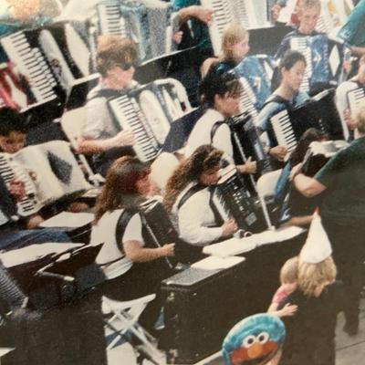 Accordion Concert Photo and Frame
