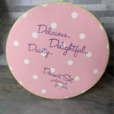 Delicious delightful dainty dessert setï¿¼