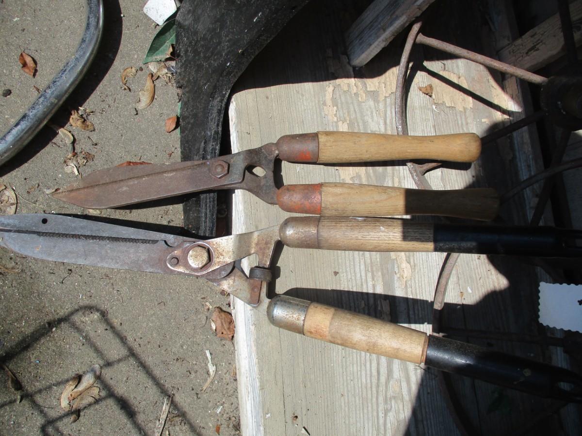 Vintage Hedge Clippers