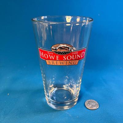 HOWE SOUND BREWING BEER PINT GLASS