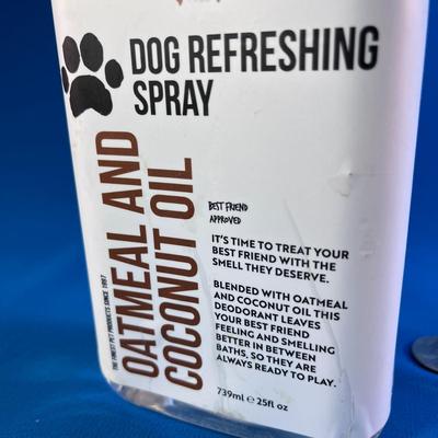 DOG REFRESHING SPRAY OATMEAL, COCONUT OIL 85% FULL