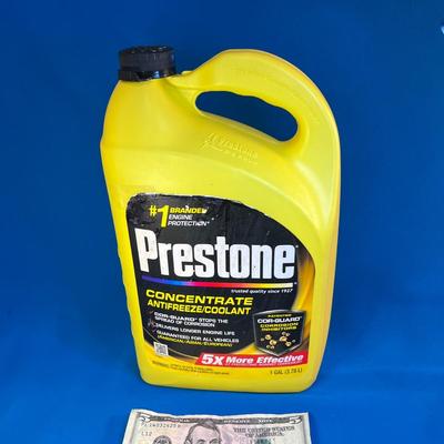 PRESTONE ANITFREEZE LITTLE OVER Â½ FULL