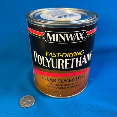 MINWAX CLEAR SEMI-GLOSS POLYURETHANE UNOPENED