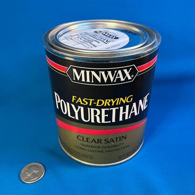 MINWAX CLEAR SATIN POLYURETHANE UNOPENED 
