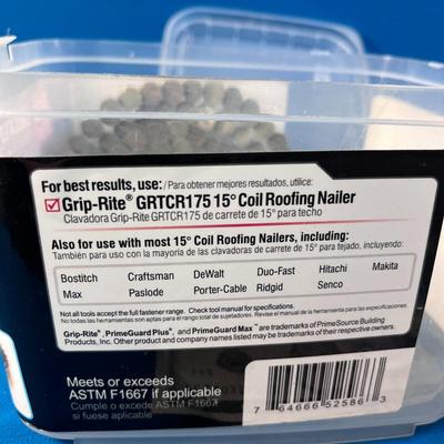 COLLATED ROOFING NAILS 4 REELS IN CONTAINER