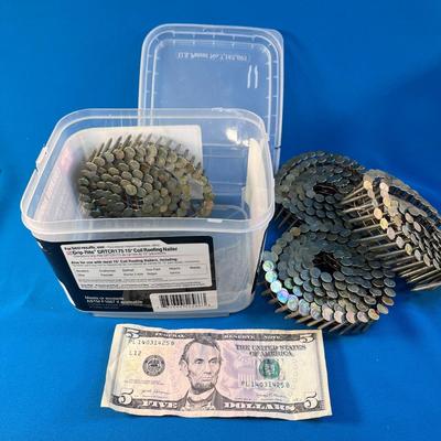 COLLATED ROOFING NAILS 4 REELS IN CONTAINER