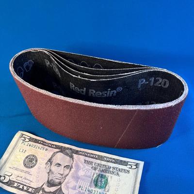 SANDING BELTS 120 GRIT