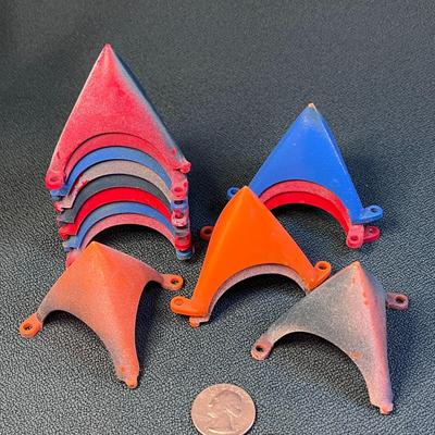 SET OF 15 SPRAY PAINT CONES